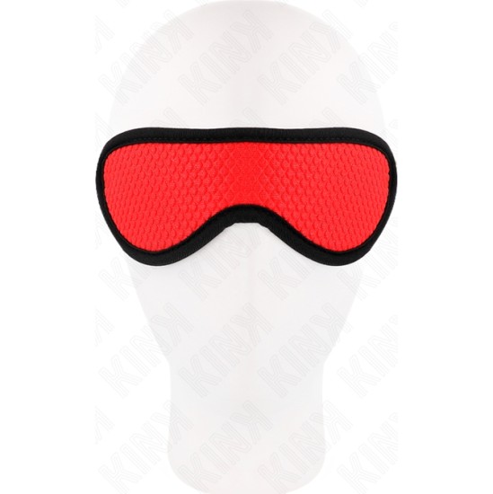 Kink Masked Allure KINK - SCALE TEXTURE BANDAGE WITH RED COVERED EDGE 20 x 7 CM
