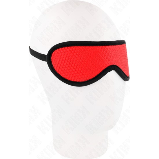 Kink Masked Allure KINK - SCALE TEXTURE BANDAGE WITH RED COVERED EDGE 20 x 7 CM