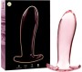 Nebula Series By Ibiza MODEL 5 ANAL PLUG BOROSILICATE GLASS PINK 12.5 CM -O- 3.5 CM