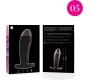 Nebula Series By Ibiza MODEL 5 ANAL PLUG BOROSILICATE GLASS PINK 12.5 CM -O- 3.5 CM