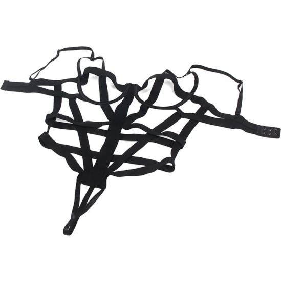 Subblime Bodies SUBBLIME - SEXY BODY WITH CUTOUTS BLACK L/XL