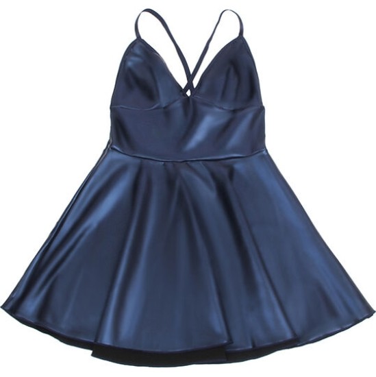 Subblime Dresses SUBBLIME - 955410 DRESS WITH BLUE LEATHER STRAPS S/M