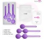 Moressa Silikona vaginālās bumbiņas komplekts violets