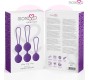 Moressa Silikona vaginālās bumbiņas komplekts violets
