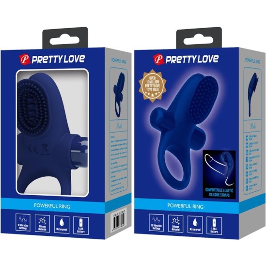 Prettylove Vibrating Penis Ring