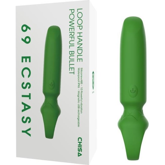 Chisa Loop Handle Powerful Vibrating Bullet