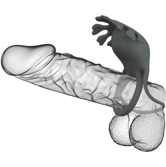 Prettylove Ruben Vibrating Double Cock Ring