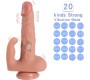 Shequ Haydon Dildo with 20 Modes of Vibration and Clitoris Stimulator
