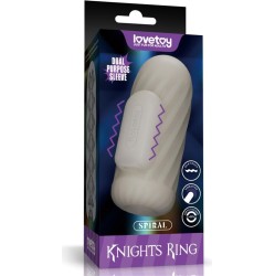 Lovetoy Knights Ring Vibrating Dual Purpose Sleeve