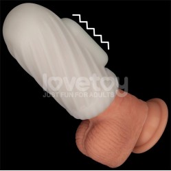 Lovetoy Knights Ring Vibrating Dual Purpose Sleeve