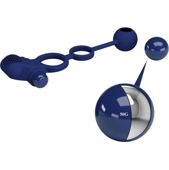 Prettylove Remington Double Vibrating Cock Ring