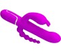 Prettylove Cammy 4 in 1 Vibe with Rotating Balls and Anal Chain