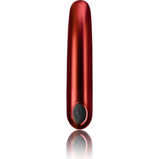 Rocksoff Truly Yours Vibrating Bullet Ruby Caress Metallic Red