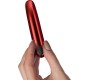 Rocksoff Truly Yours Vibrating Bullet Ruby Caress Metallic Red
