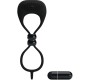 Prettylove Pretty Love Vibrating Cock Ring Locker Black
