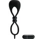 Prettylove Pretty Love Vibrating Cock Ring Locker Black