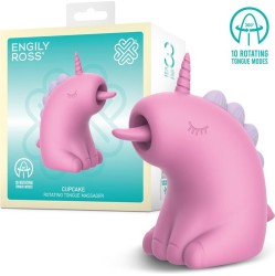 Engily Ross Cupcake 360? Rotating Tongue Massager