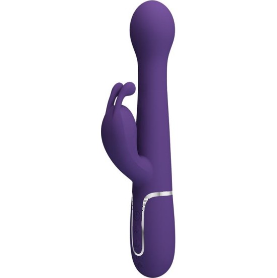Prettylove Vibrator wt Rotation and Thrusting Twinkled