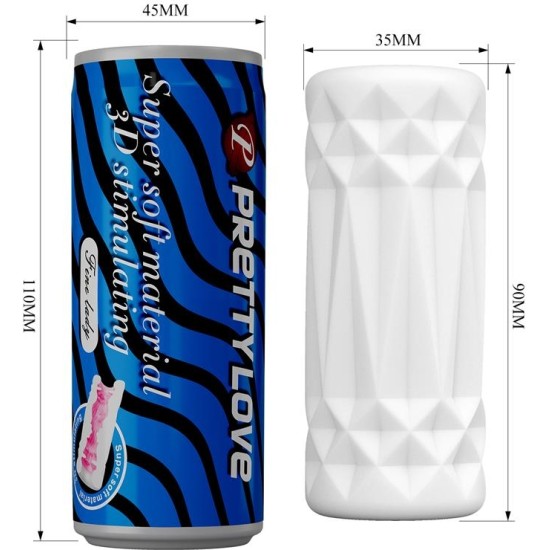 Prettylove Mini Male Masturbator Fine Lady