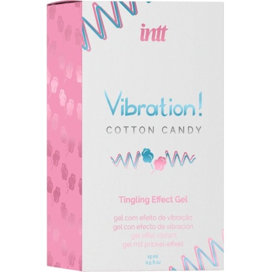 Intt Liquid Vibrator Cotton Candy 15 ml