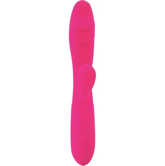 Goodies Candy G-Spot Rabbit Vibe USB Silicone Fucshia