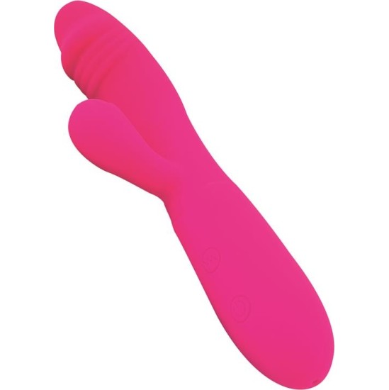 Goodies Candy G-Spot Rabbit Vibe USB Silicone Fucshia