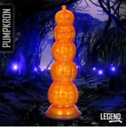 Legend Pumpkron Pumpkin-shaped Liquid Silicone Dildo 19,7 cm