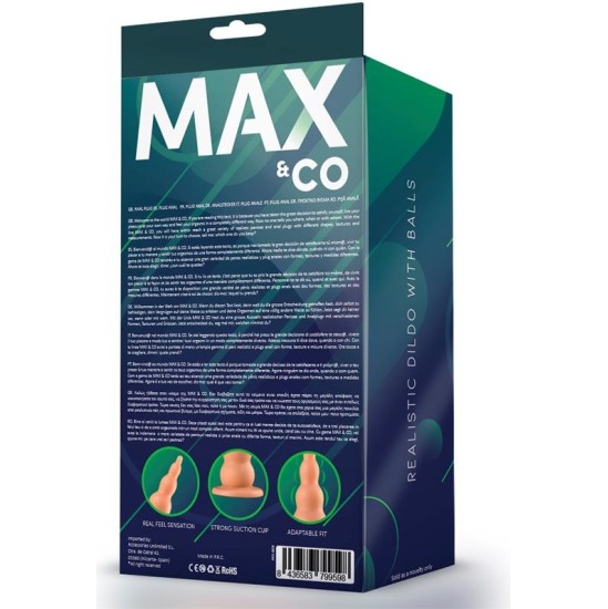 Max & Co Kai Adaptable Butt Plug Flesh 9,4 - 18.4 cm