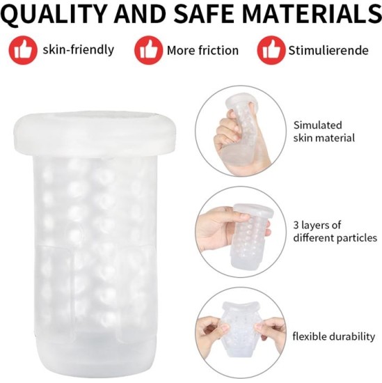 Juicy Lamour Gia Cup Thrusting and Rotating Masturbator