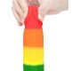 Lovetoy Dildo Prider 9 Liquid Silicone LGBT
