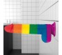 Lovetoy Dildo Prider 9 Liquid Silicone LGBT