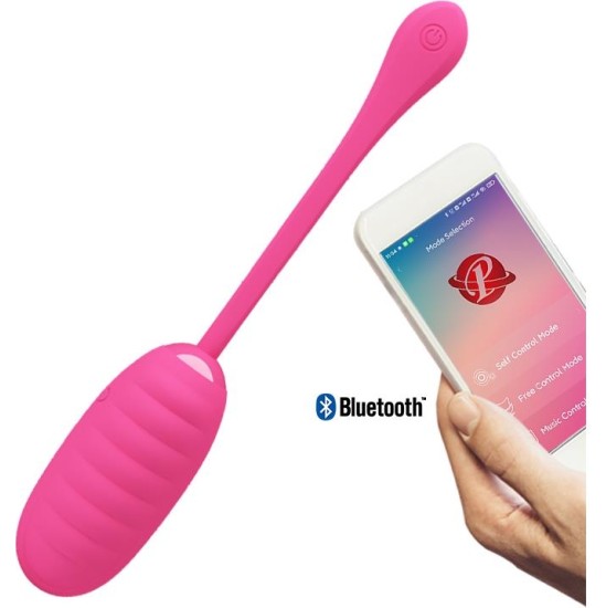 Prettylove Kirk Vibrating Egg with Movil APP Silicone USB