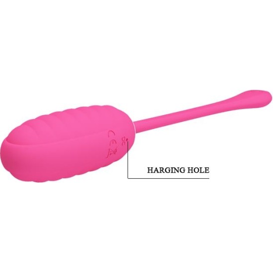 Prettylove Kirk Vibrating Egg with Movil APP Silicone USB