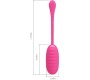 Prettylove Kirk Vibrating Egg with Movil APP Silicone USB