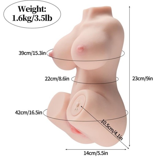 Xise Lilinet Mini Vibrating Torso 1.6 kg