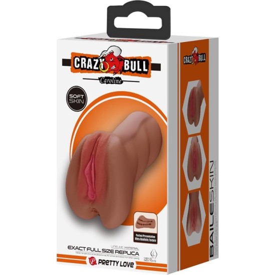 Crazy Bull Caroline Masturbator Vagina and Anus