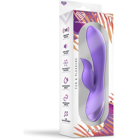 Festival Vibe Engar USB Purple