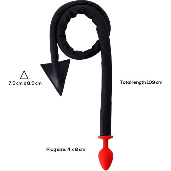 A-Gusto Butt Plug with Devil Tail