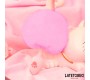 Latetobed Bdsm Line Pink Silicone Anal Plug with Pompon Pink