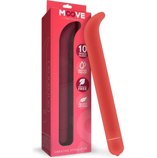 Moove Vibe Stimulator G-Spot 10 Functions Pink