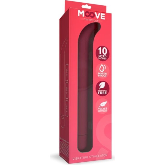 Moove Vibe Stimulator G-Spot 10 Functions Pink