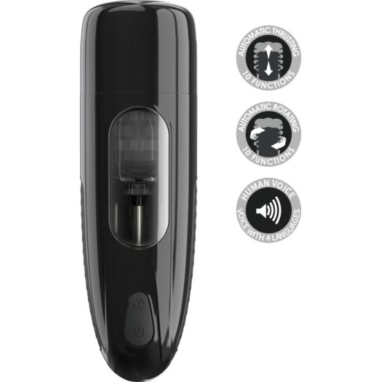 Prettylove Marlos Automatic Masturbator with Vibration and USB Movement