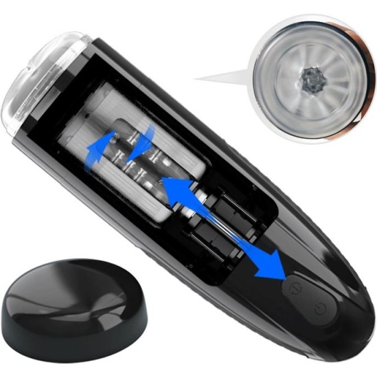 Prettylove Marlos Automatic Masturbator with Vibration and USB Movement