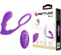 Prettylove Warren Remote-Controlled Vibrating and Pulsating Anal Plug and Penis Ring