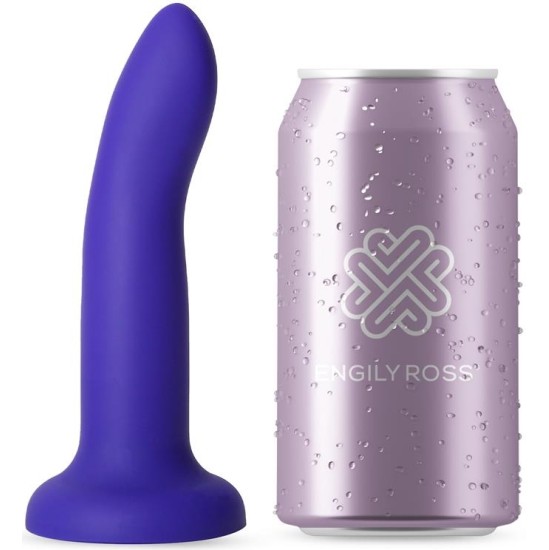 Dildox By Engily Ross Color-Changing Dildo Purple to Pink Size S 14 cm