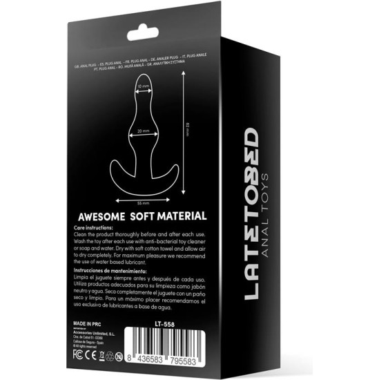 Latetobed Deen Silicone Butt Plug Anchor Base