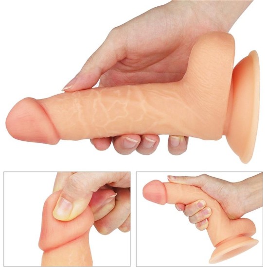Lovetoy Dildo The Ultra Soft Dude 8 Flesh