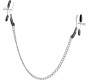 Fetish Fantasy Series Alligator Nipple Clamps with Chain