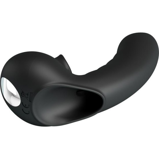 Prettylove Hobgoblin Finger Sleeve Vibration and Stimulating Tongue