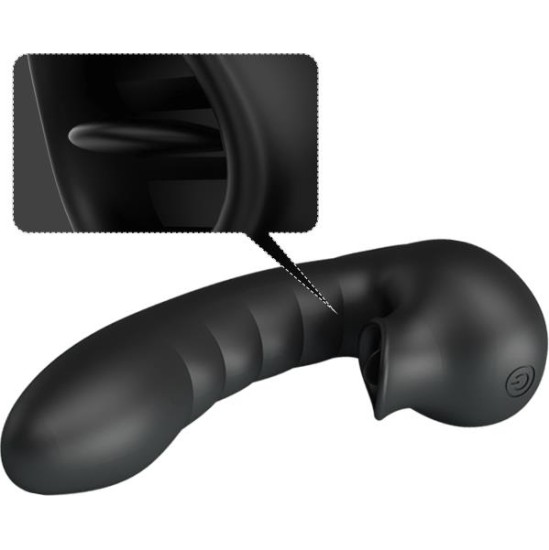 Prettylove Hobgoblin Finger Sleeve Vibration and Stimulating Tongue